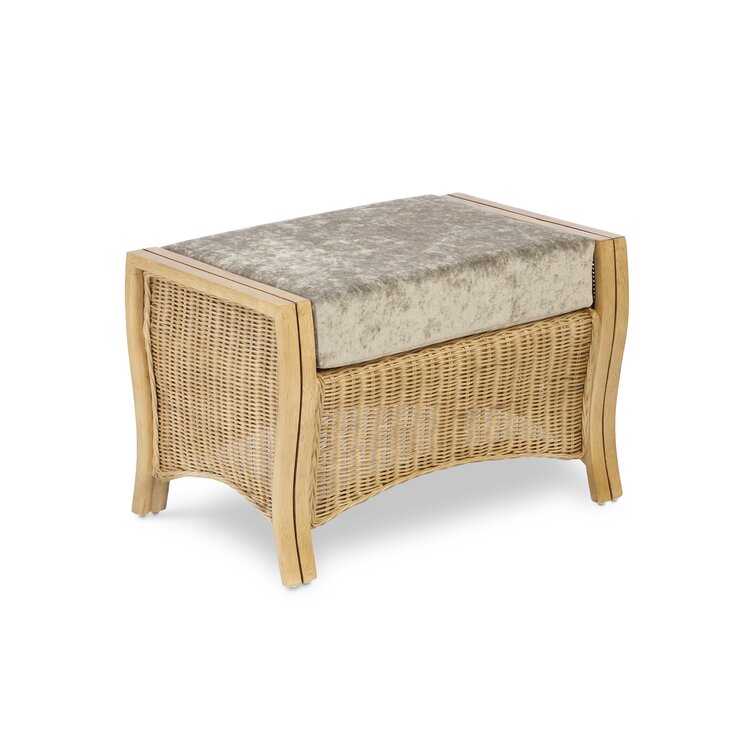 Hampton bay wicker deals ottoman